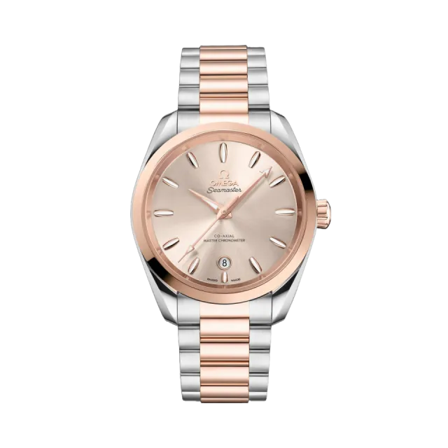 Beğenmek için çift tıkla Omega Seamaster Aqua Terra Shades Sedna Gold 22020382009001 Görsel 1