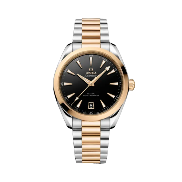 Beğenmek için çift tıkla Omega Seamaster Aqua Terra 150M Moonshine Gold 22020412101001 Görsel 1