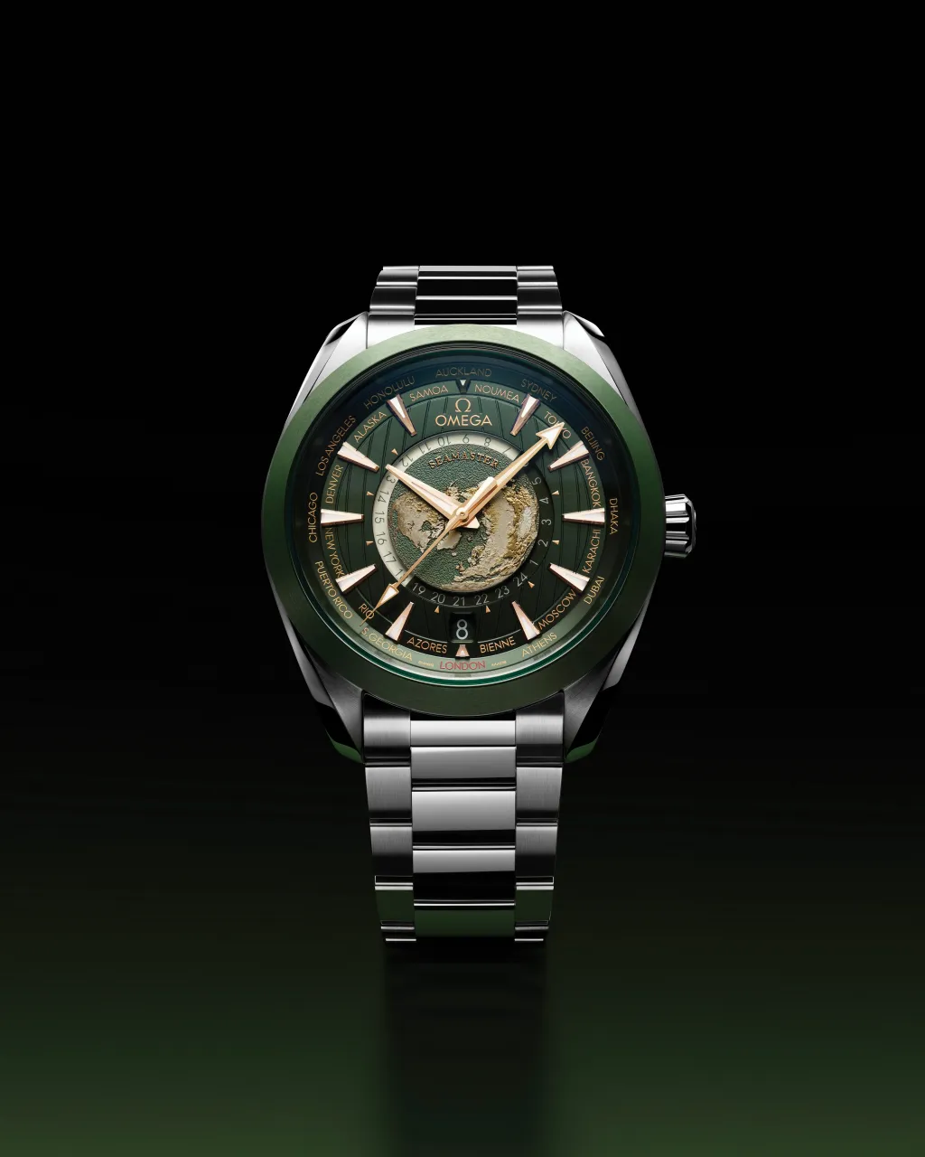 Omega Seamaster Aqua Terra 150M Green 22030432210001 detay görseli 4