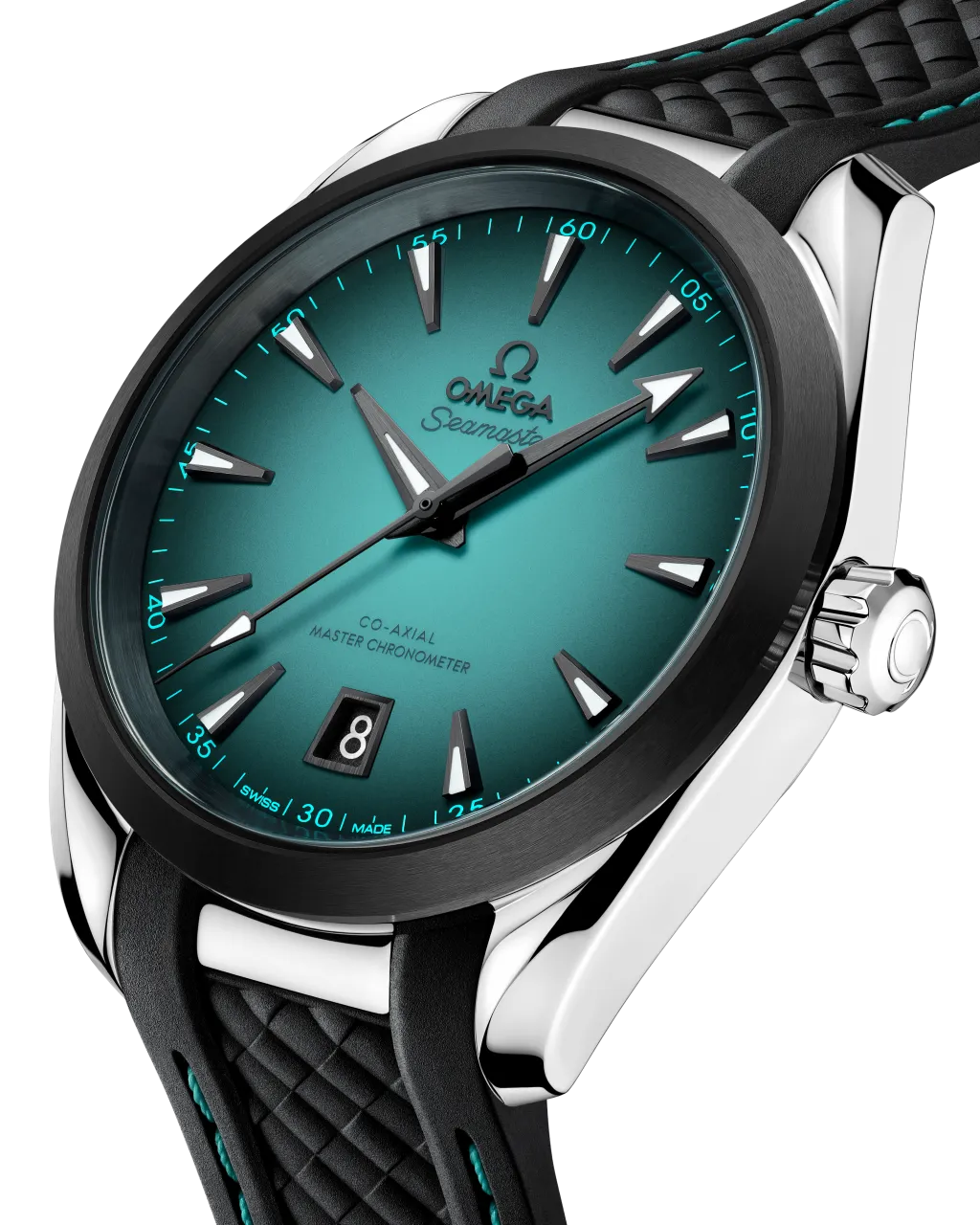 Omega Seamaster Aqua Terra 150M Turquoise Otomatik 22032382003001 detay görseli 4