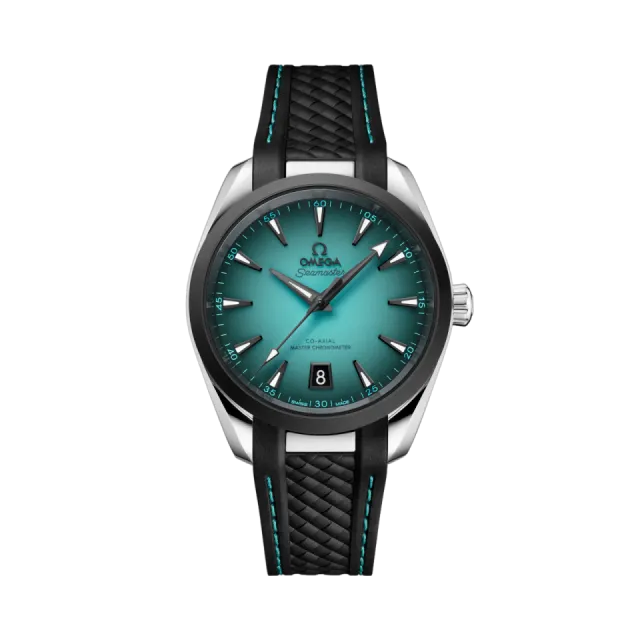 Beğenmek için çift tıkla Omega Seamaster Aqua Terra 150M Turquoise Otomatik 22032382003001 Görsel 1