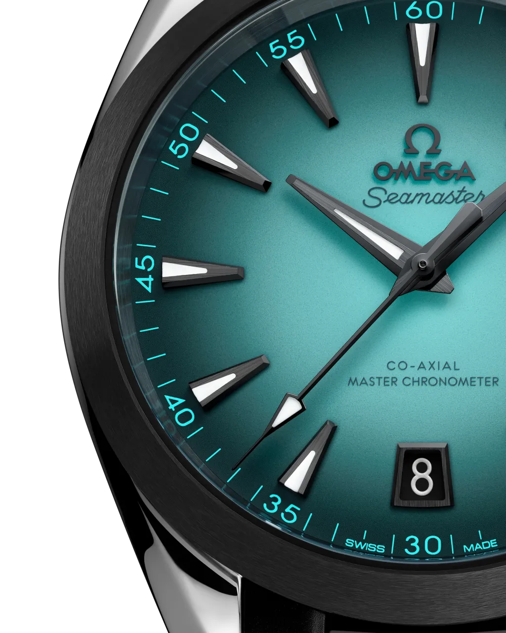Omega Seamaster Aqua Terra 150M Turquoise Otomatik 22032412103001 detay görseli 2