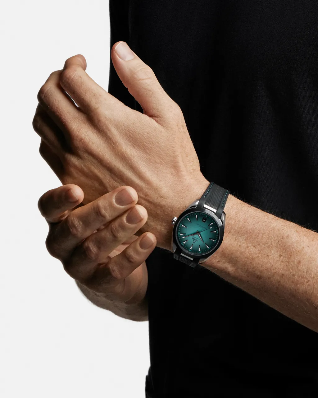 Omega Seamaster Aqua Terra 150M Turquoise Otomatik 22032412103001 detay görseli 3