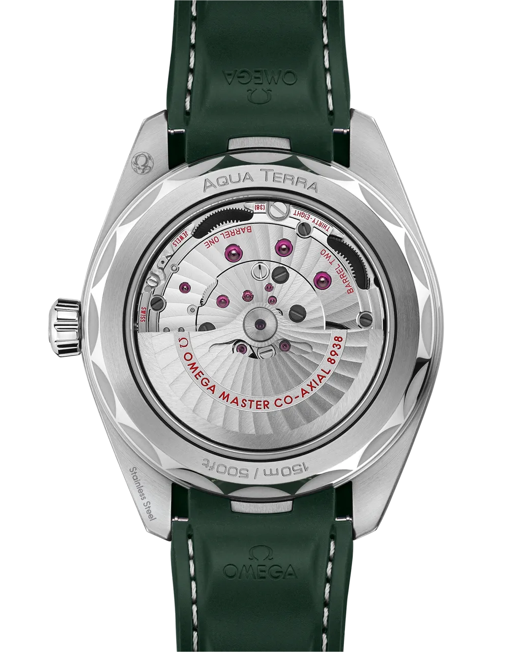 Omega Seamaster Aqua Terra 150M Green Worldtimer 22032432210001 detay görseli 1