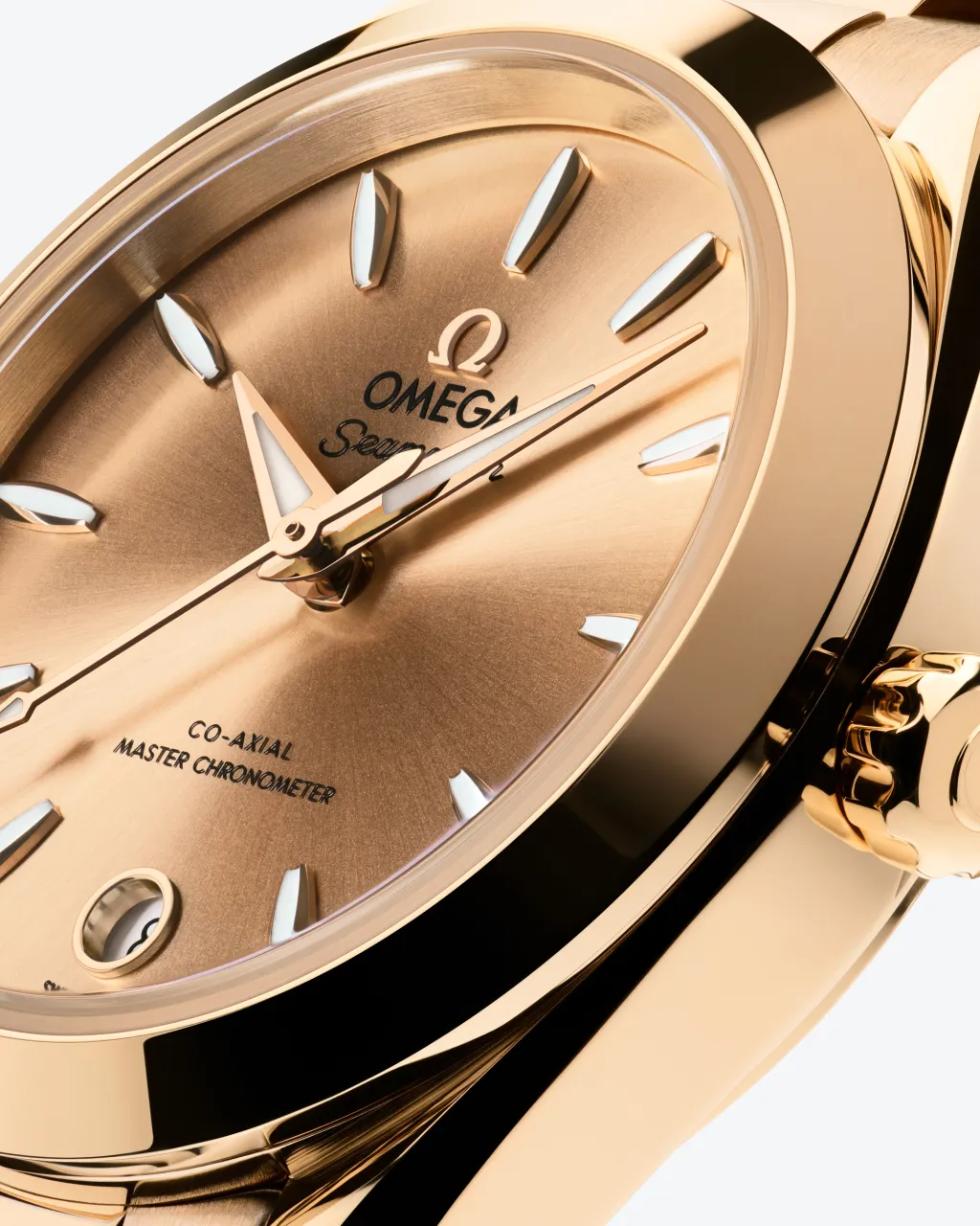 Omega Seamaster Aqua Terra 150M Moonshine™ Gold 22050302008001 detay görseli 2