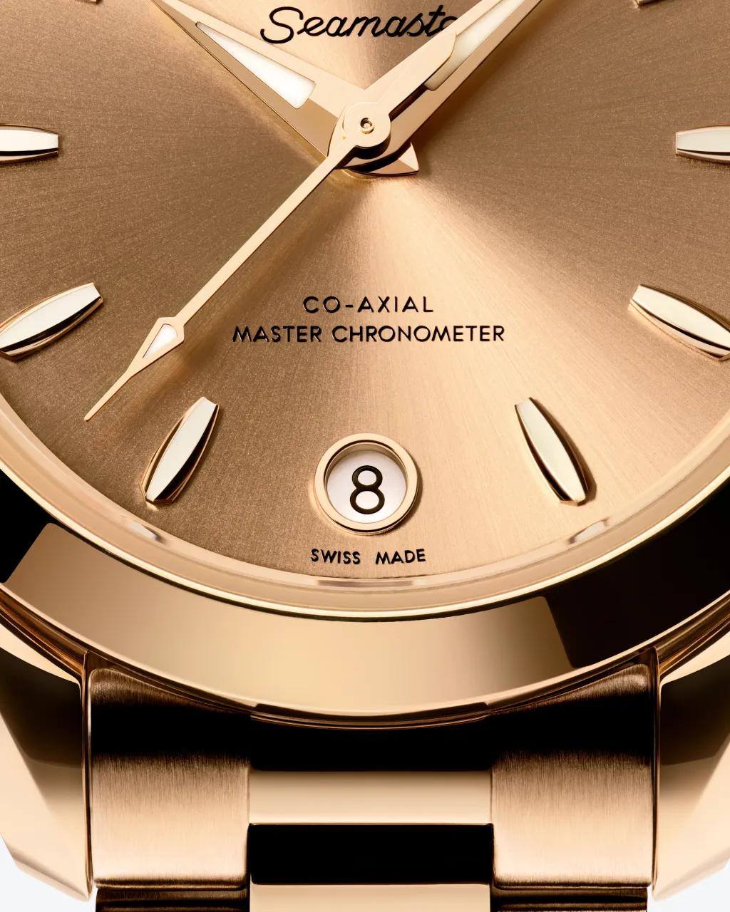 Omega Seamaster Aqua Terra 150M Moonshine™ Gold 22050302008001 detay görseli 3