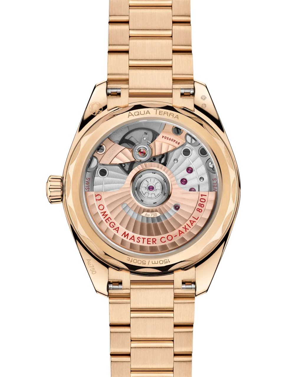 Omega Seamaster Aqua Terra Shades Moonshine Gold 22050342002001 detay görseli 1