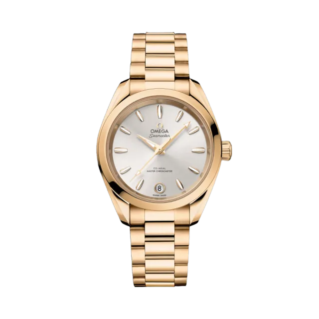 Beğenmek için çift tıkla Omega Seamaster Aqua Terra Shades Moonshine Gold 22050342002001 Görsel 1