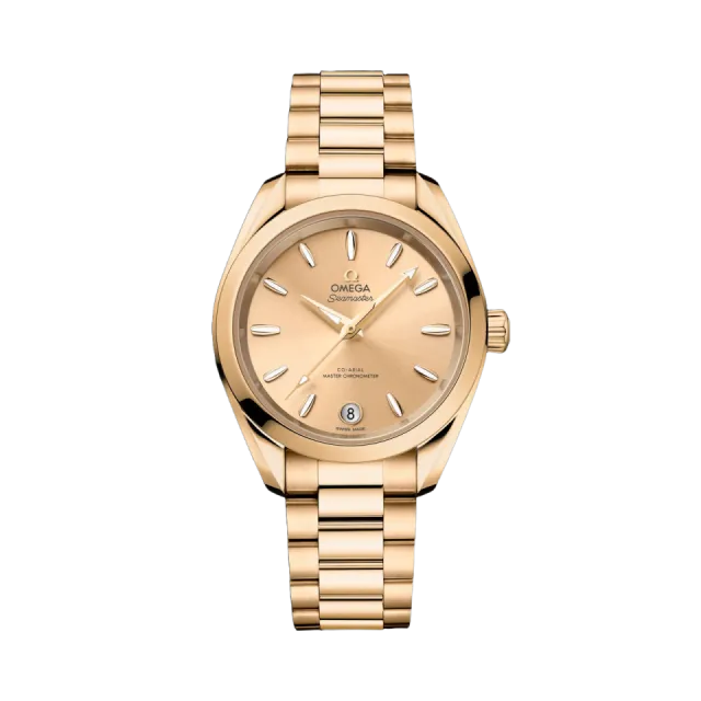 Omega Seamaster Aqua Terra Shades Moonshine Gold 22050342008001 Görsel 1