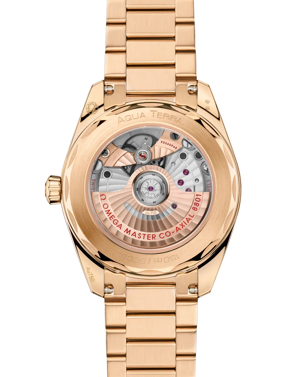 Omega Seamaster Aqua Terra 150M Moonshine Gold 22050382003001 detay görseli 1
