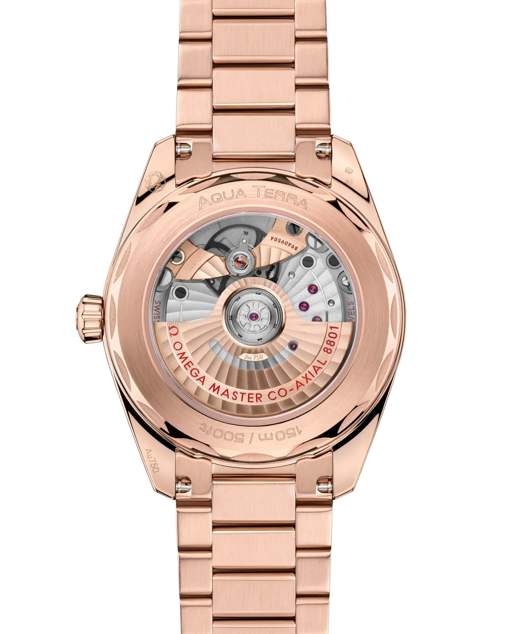 Omega Seamaster Aqua Terra Shades Sedna Gold 22050382010001 detay görseli 1