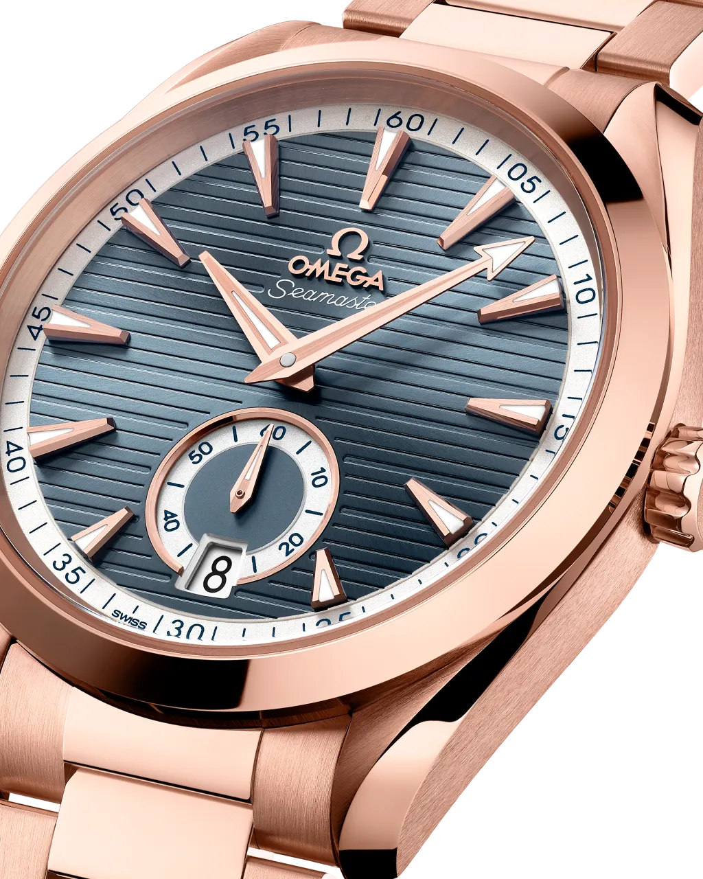 Omega Seamaster Aqua Terra 150M Sedna Gold 22050412103001 detay görseli 2