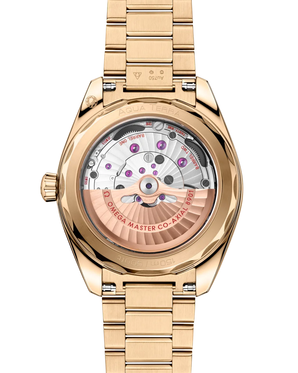 Omega Seamaster Aqua Terra 150M Moonshine Gold 22050412110001 detay görseli 1