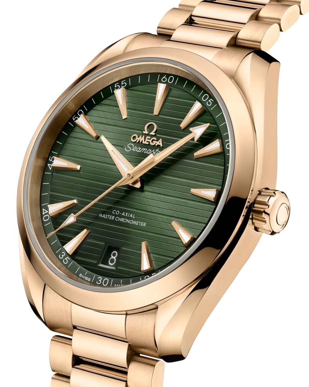 Omega Seamaster Aqua Terra 150M Moonshine Gold 22050412110001 detay görseli 2