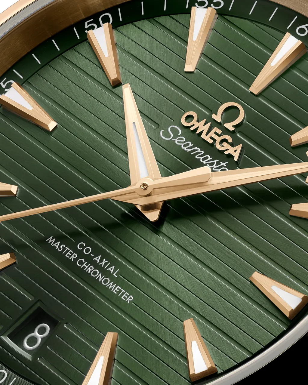 Omega Seamaster Aqua Terra 150M Moonshine Gold 22050412110001 detay görseli 3