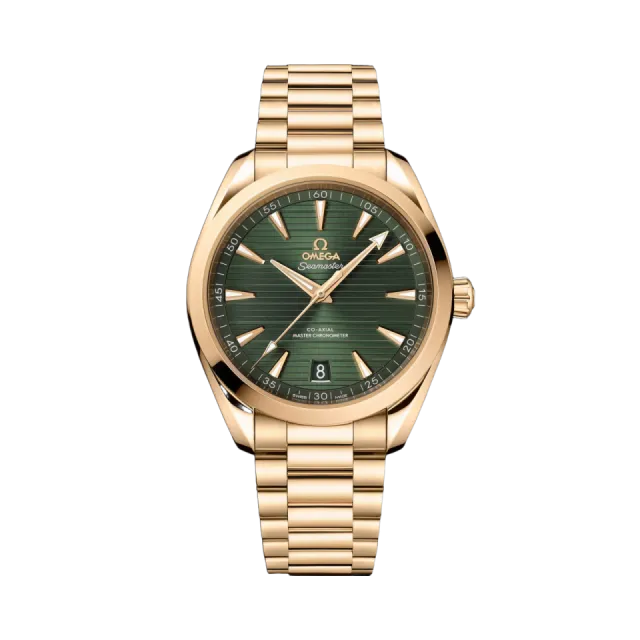 Beğenmek için çift tıkla Omega Seamaster Aqua Terra 150M Moonshine Gold 22050412110001 Görsel 1