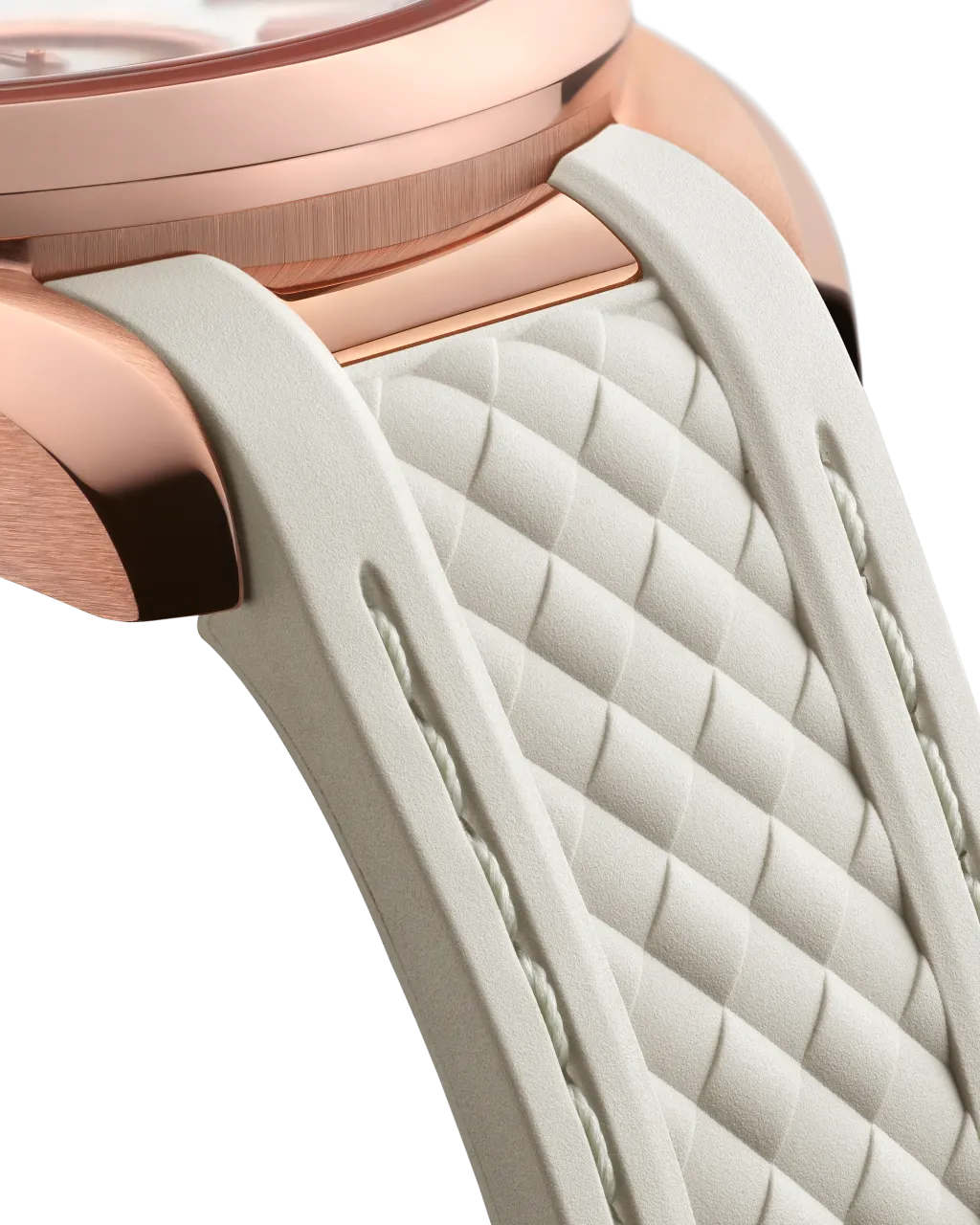 Omega Seamaster Aqua Terra 150M Sedna Gold Rubber Strap 22052412102001 detay görseli 4