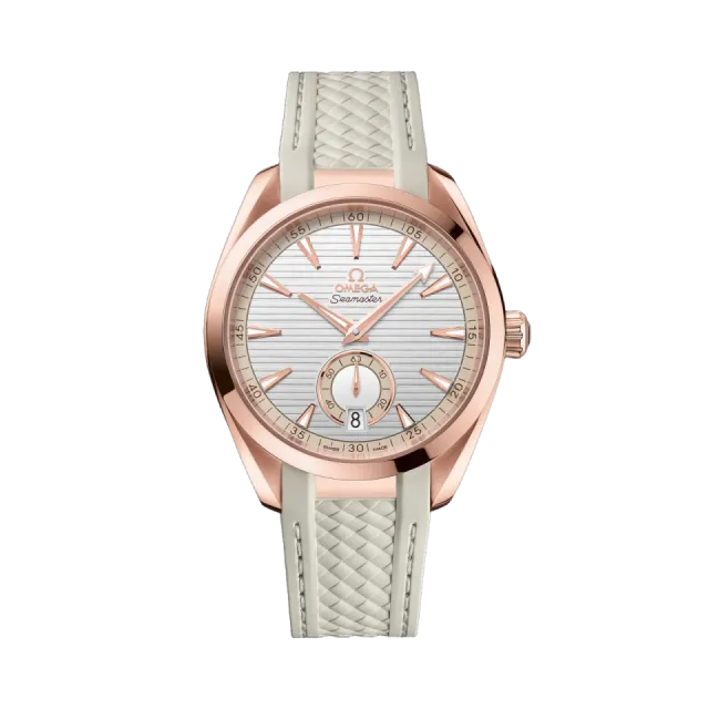 Omega Seamaster Aqua Terra 150M Sedna Gold Rubber Strap 22052412102001 Görsel 1