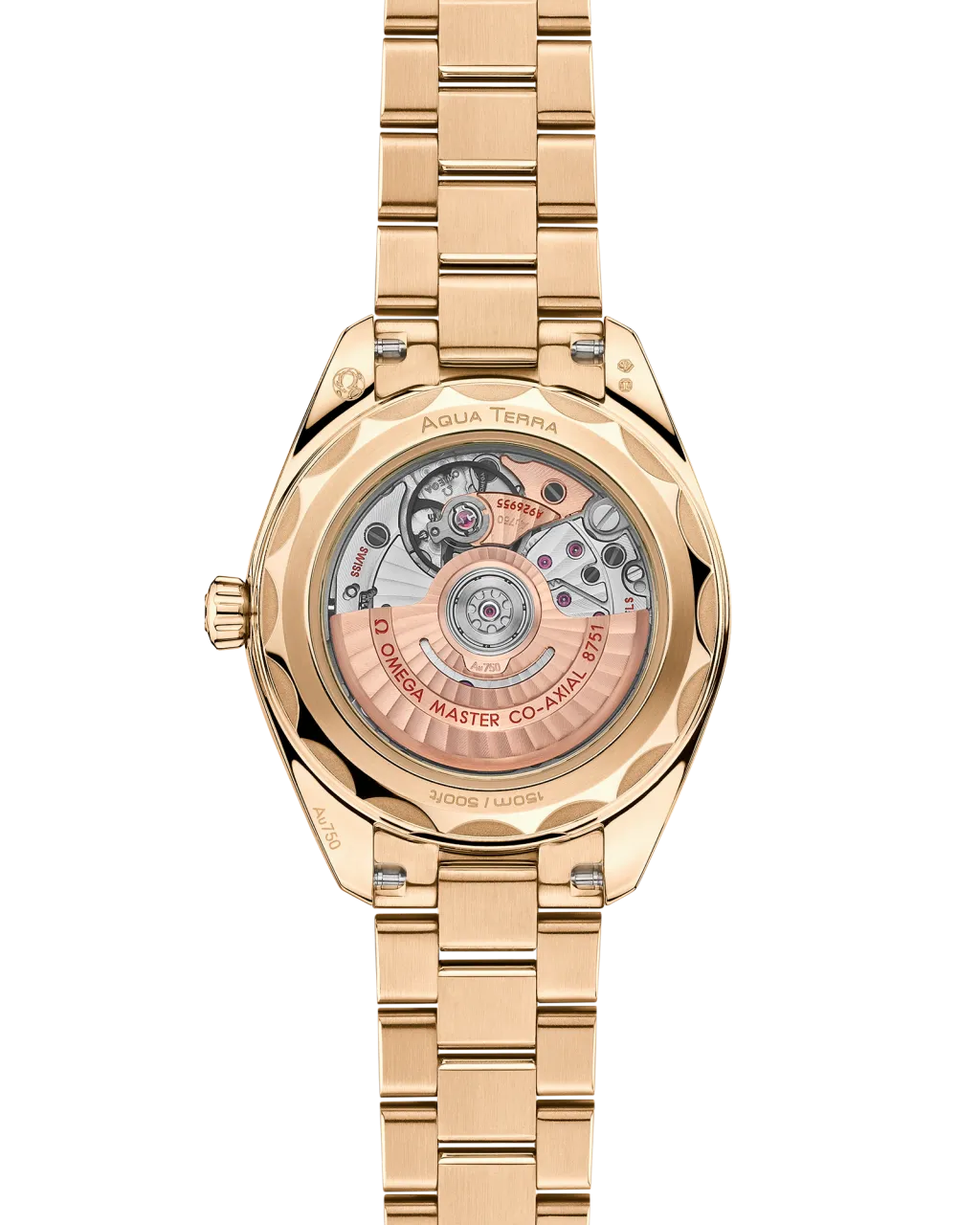 Omega Seamaster Aqua Terra 150M Moonshine Gold 22055302055001 detay görseli 1