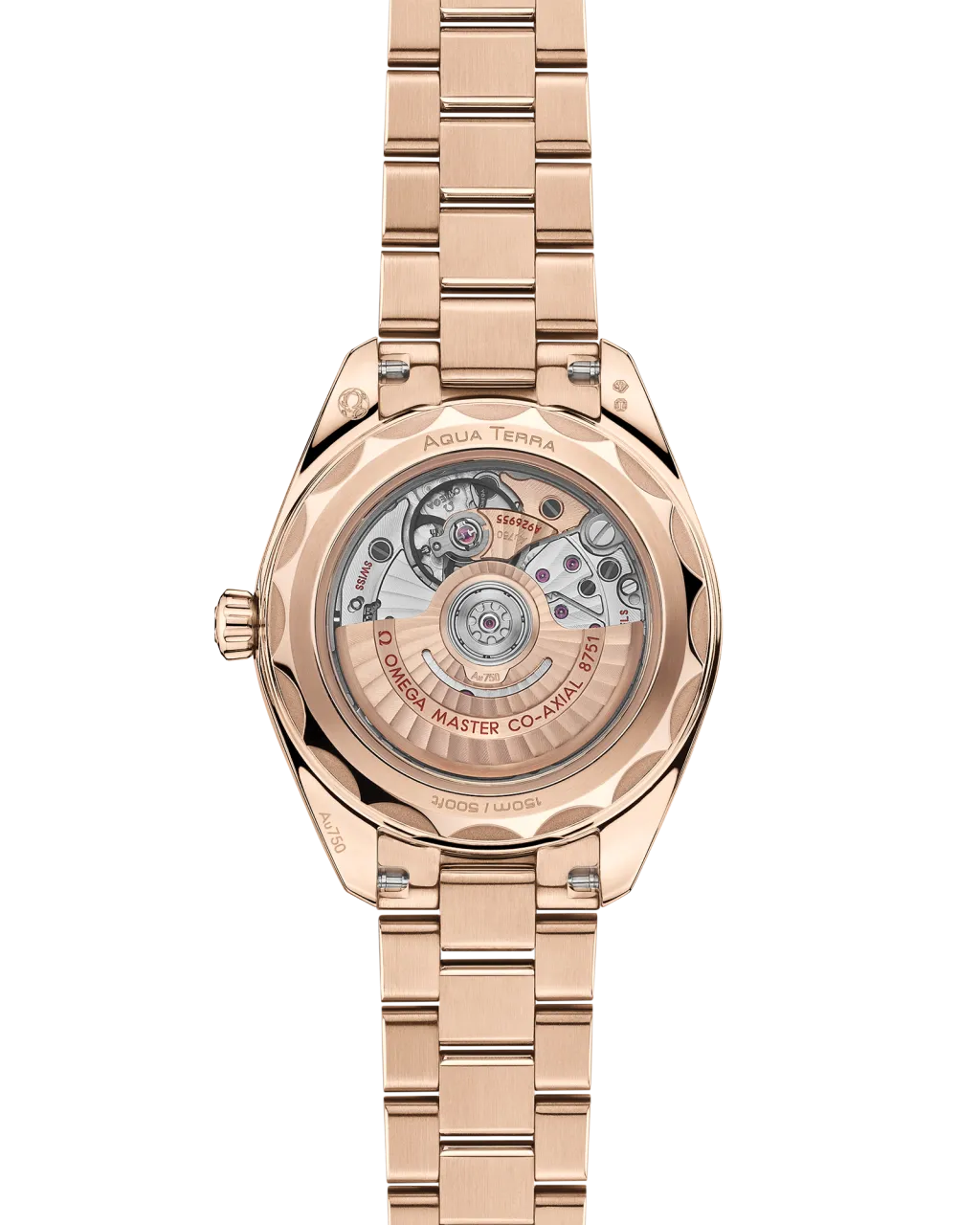 Omega Seamaster Aqua Terra 150M Sedna Gold on Sedna Gold 22055302061001 detay görseli 1
