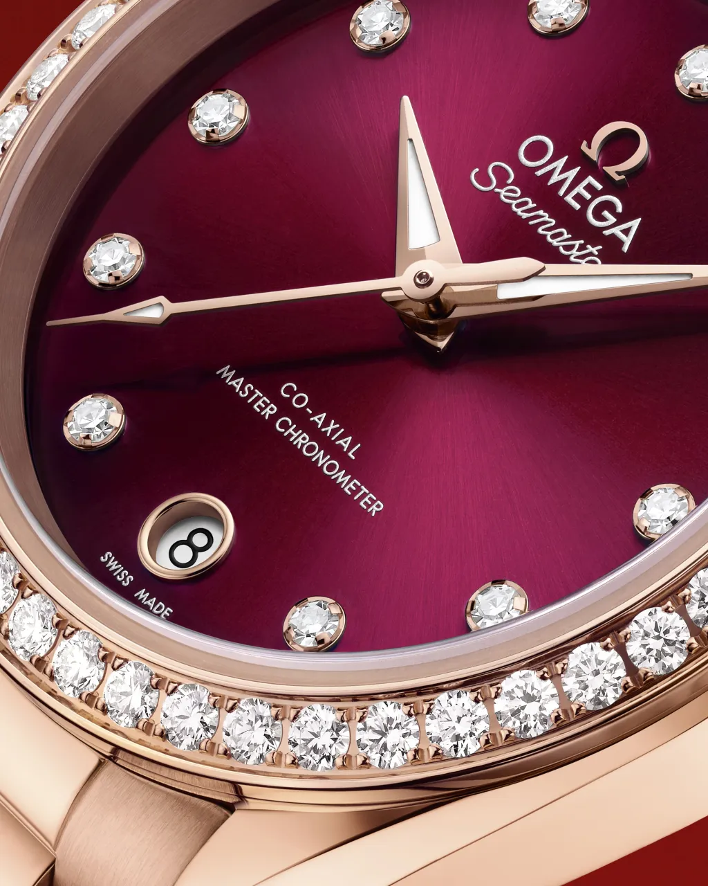 Omega Seamaster Aqua Terra 150M Sedna Gold on Sedna Gold 22055302061001 detay görseli 4