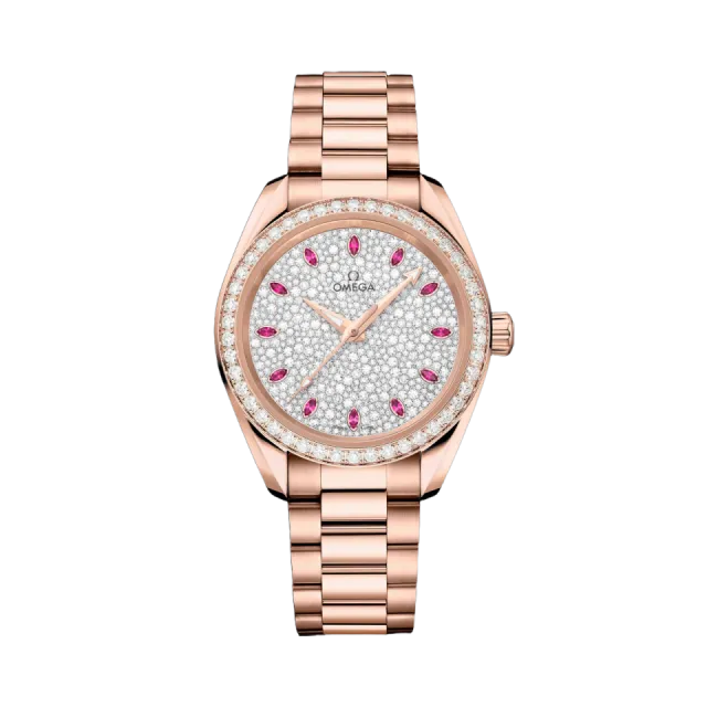 Omega Seamaster Aqua Terra 150M Sedna Gold on Sedna Gold 22055342099007 Görsel 1