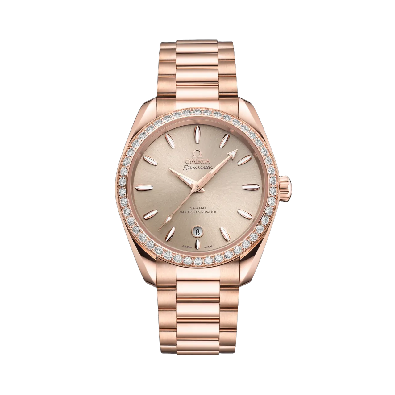 Omega Seamaster Aqua Terra Shades Sedna Gold 22055382009001
