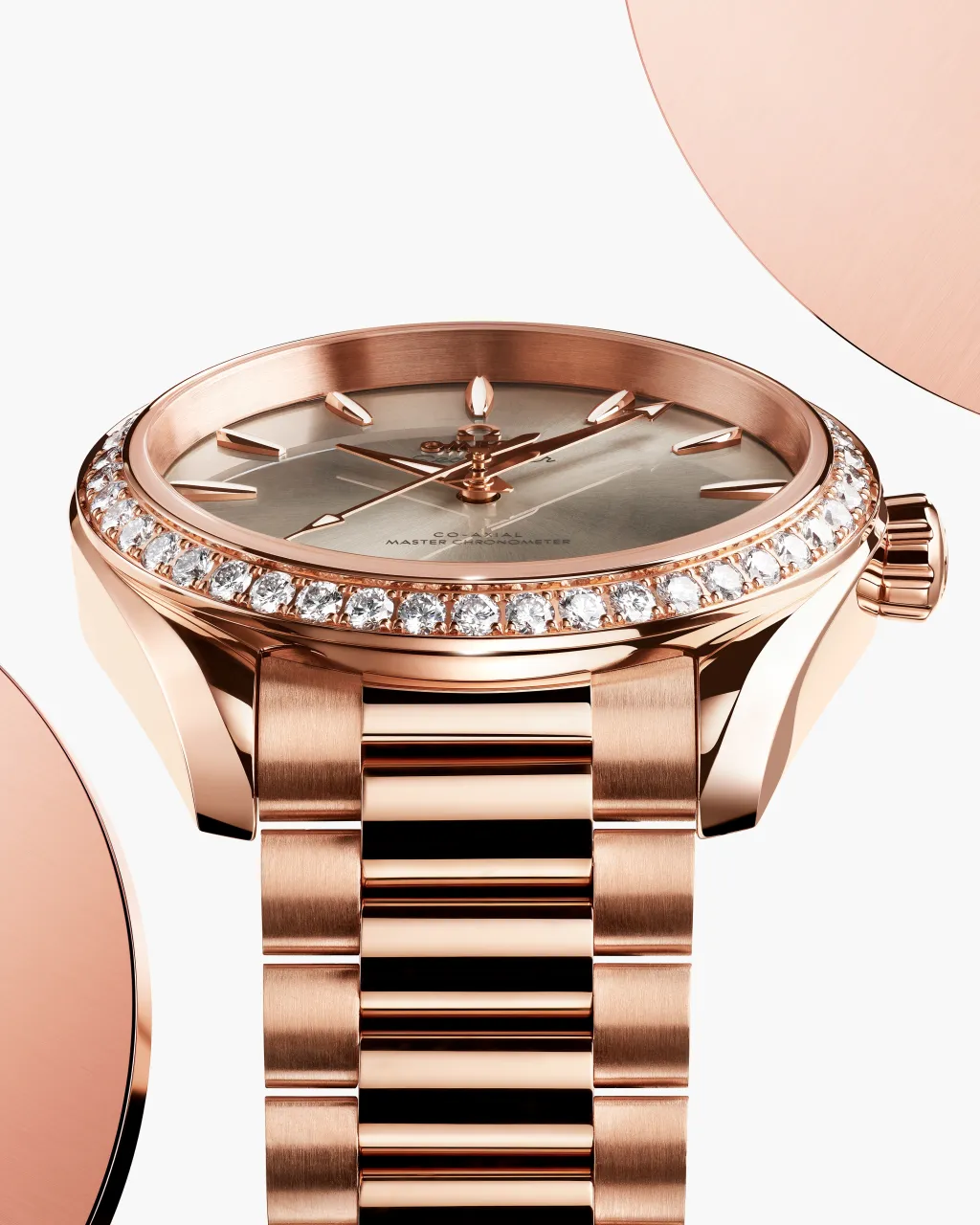 Omega Seamaster Aqua Terra Shades Sedna Gold 22055382009001 detay görseli 4
