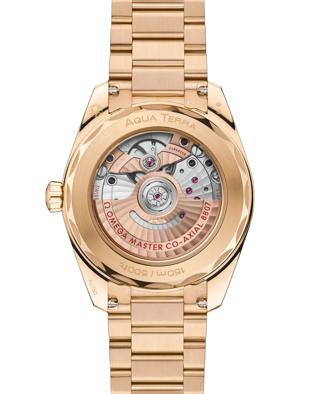 Omega Seamaster Aqua Terra 150M Moonshine Gold 22055382099002 detay görseli 1