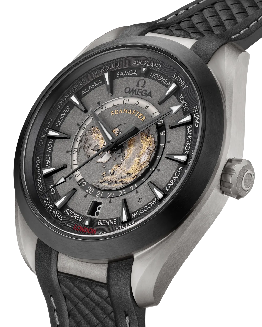 Omega Seamaster Aqua Terra 150M Grey Otomatik 22092432299001 detay görseli 3