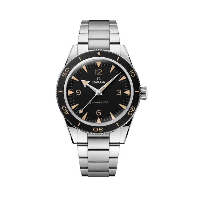 Beğenmek için çift tıkla Omega Seamaster 300 Otomatik Black 23430412101001 Görsel 1
