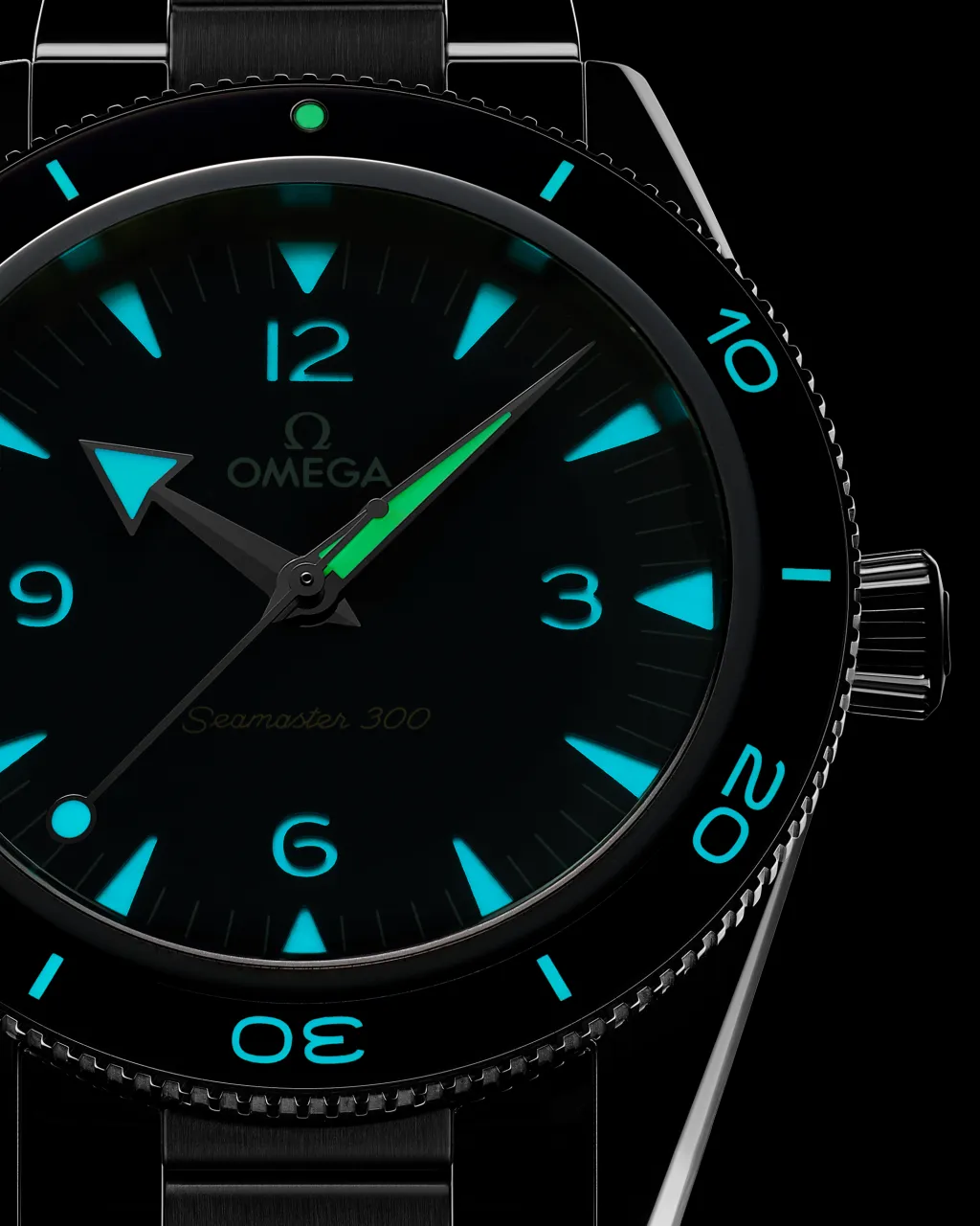 Omega Seamaster 300 Blue Otomatik 23430412103001 detay görseli 2