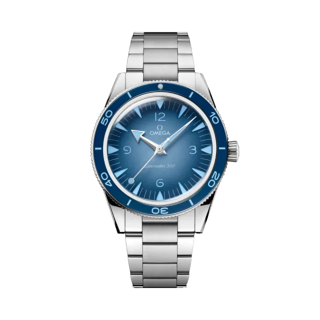 Beğenmek için çift tıkla Omega Seamaster 300 Otomatik Mavi 23430412103002 Görsel 1