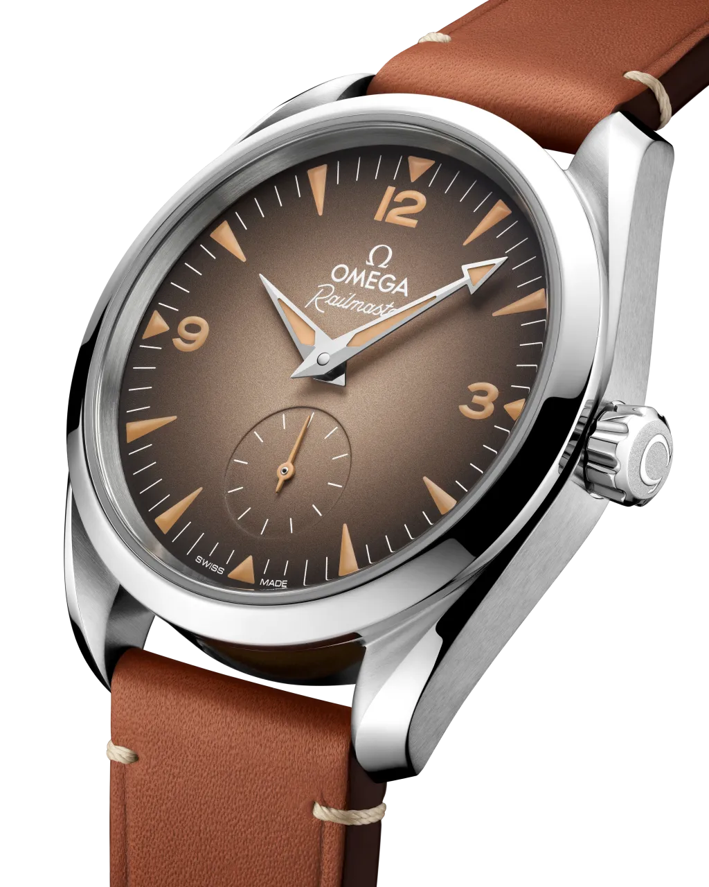Omega Seamaster Railmaster Otomatik Brown 23512382013001 detay görseli 2