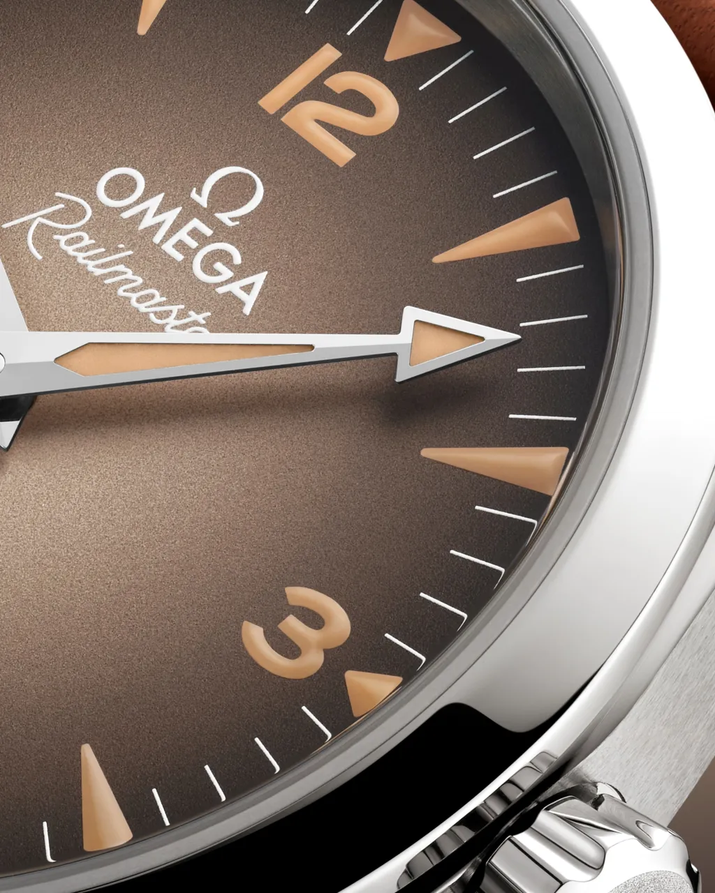 Omega Seamaster Railmaster Otomatik Brown 23512382013001 detay görseli 4
