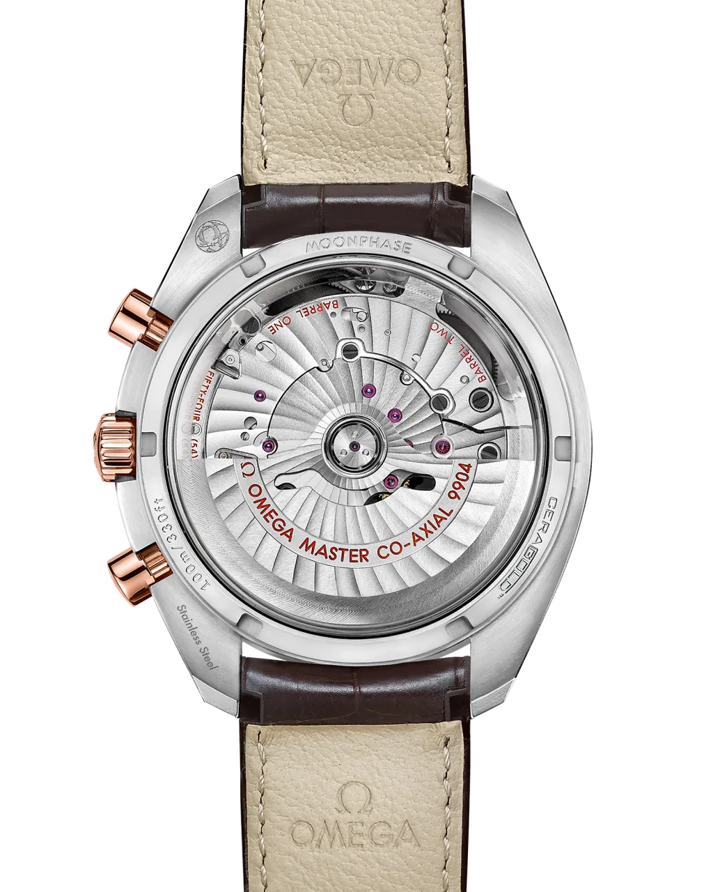 Omega Speedmaster Moonphase Brown Otomatik 30423445213001 detay görseli 1