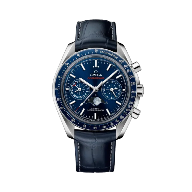 Omega Speedmaster Moonphase Blue 30433445203001 Görsel 1
