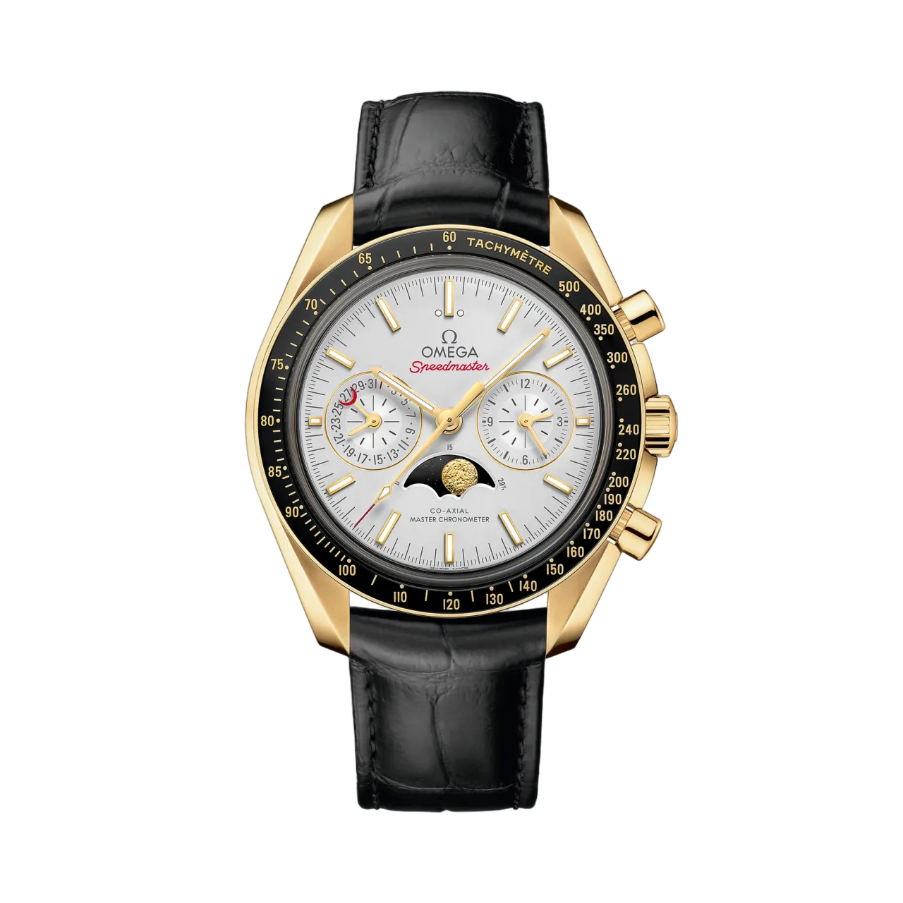 Omega Speedmaster Moonphase Otomatik Silver 30463445202001