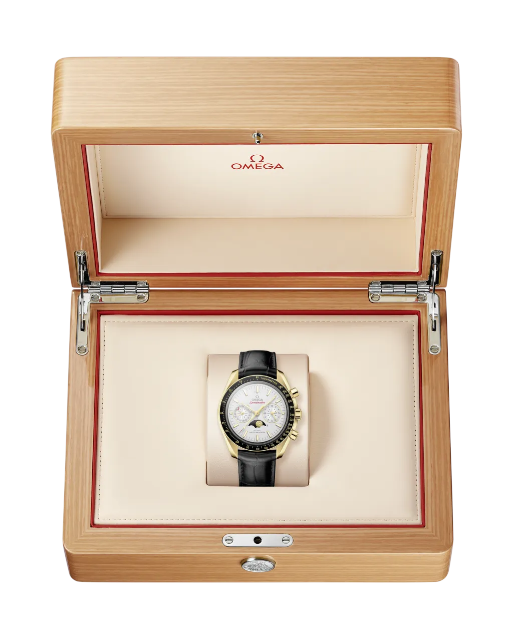 Omega Speedmaster Moonphase Otomatik Silver 30463445202001 detay görseli 2