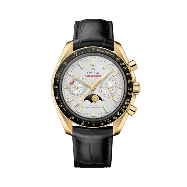 Beğenmek için çift tıkla Omega Speedmaster Moonphase Otomatik Silver 30463445202001 Görsel 1