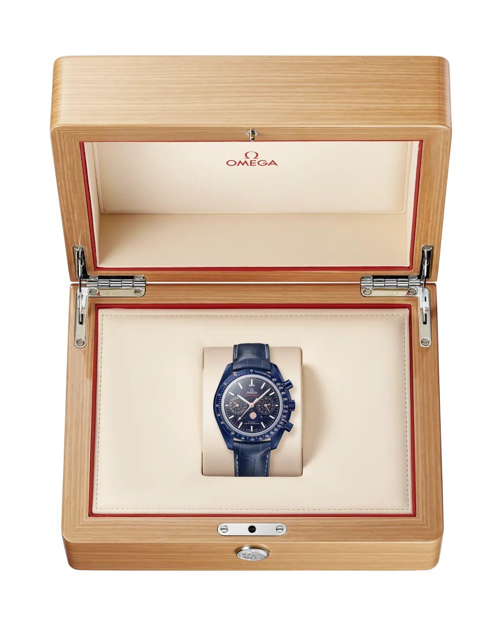 Omega Speedmaster Moonwatch Otomatik Blue 30493445203002 detay görseli 2