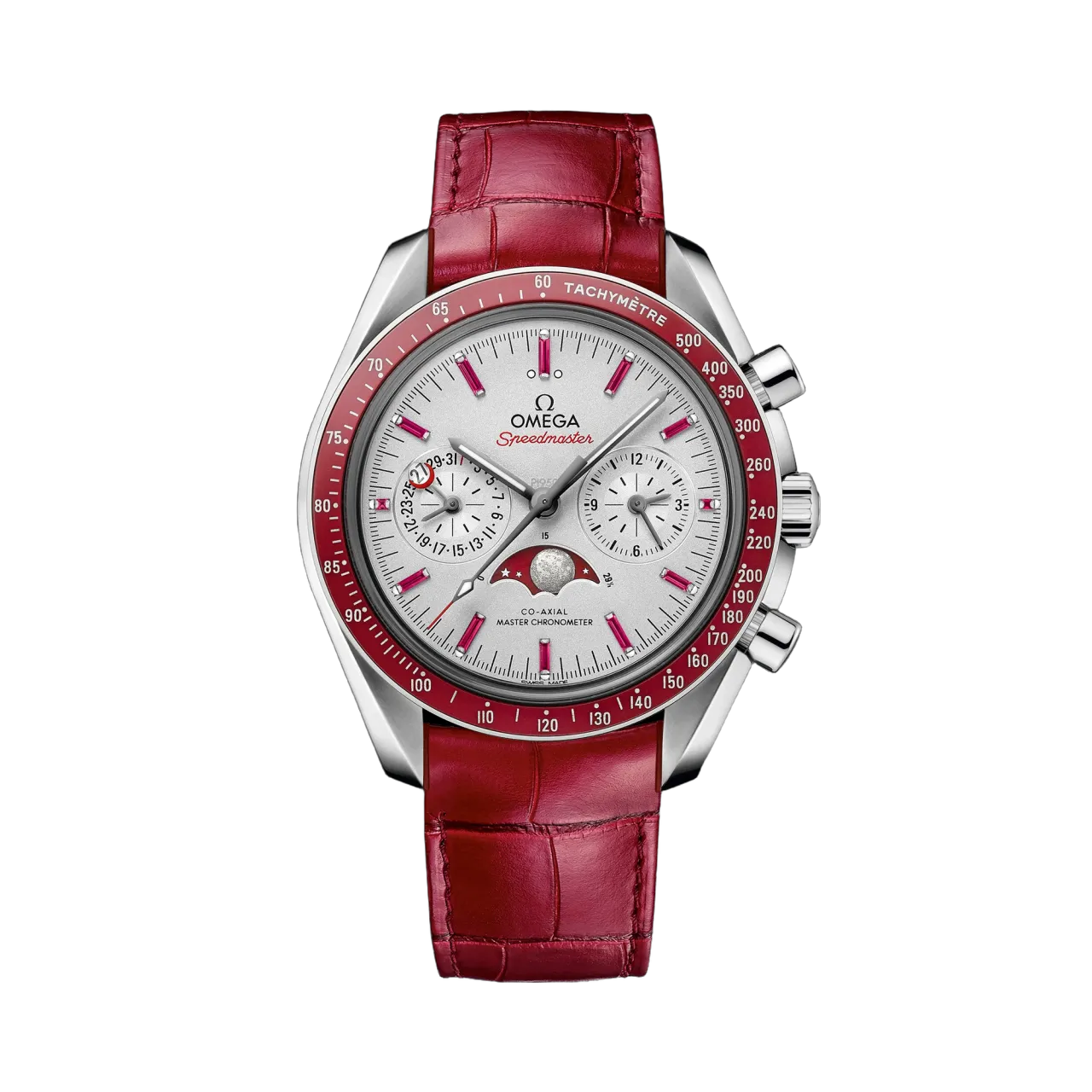 Omega Speedmaster Moonphase Platinum 30493445299002