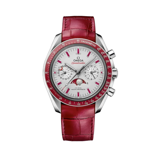 Omega Speedmaster Moonphase Platinum 30493445299002 Görsel 1