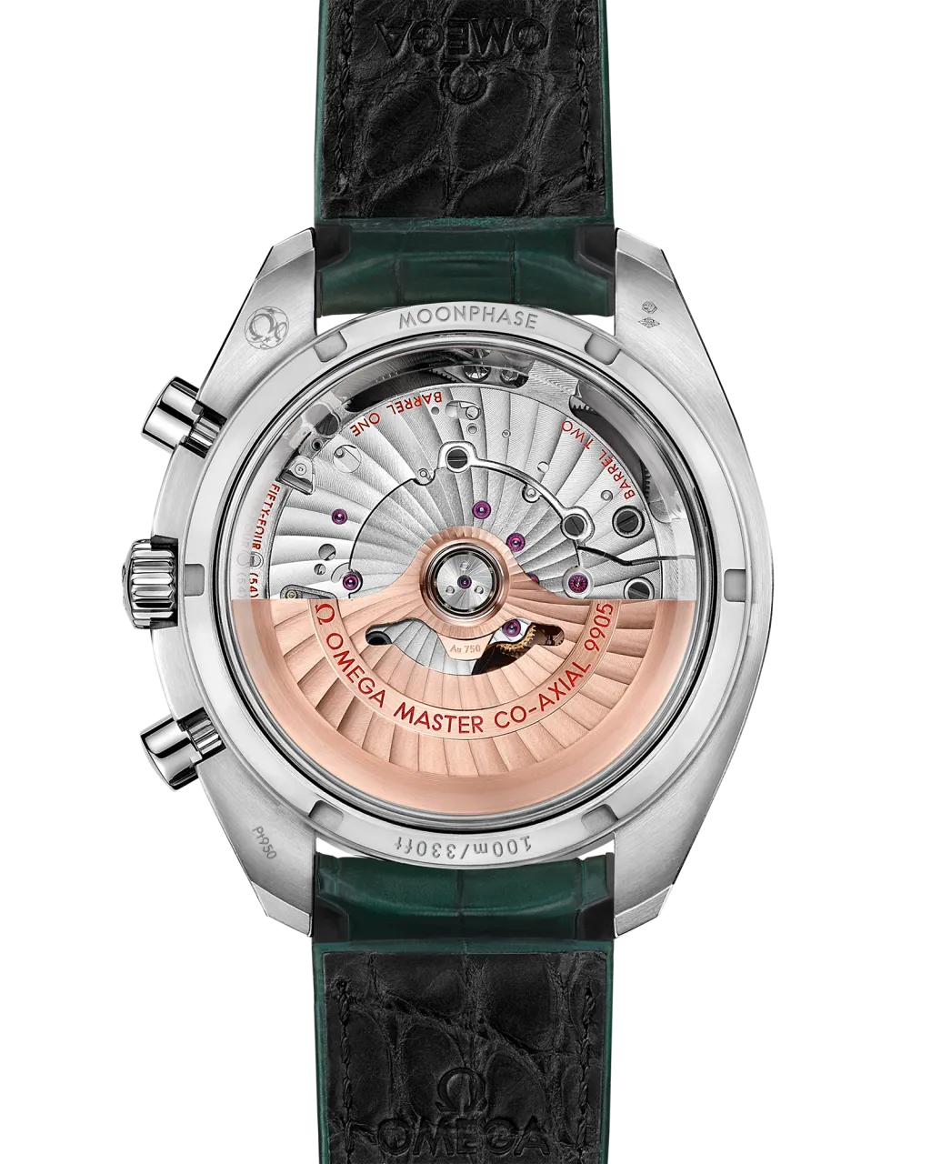 Omega Speedmaster Moonphase Platinum 30493445299003 detay görseli 1