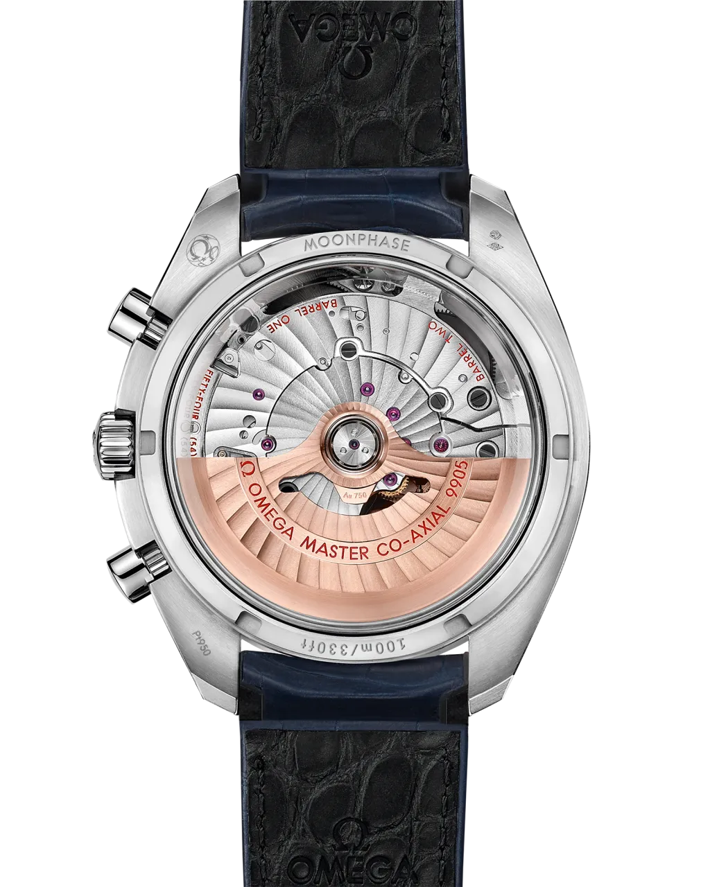 Omega Speedmaster Moonphase Platinum 30493445299004 detay görseli 1