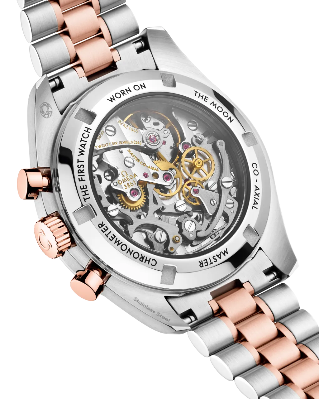 Omega Speedmaster Moonwatch Professional Sedna Gold 31020425099001 detay görseli 2