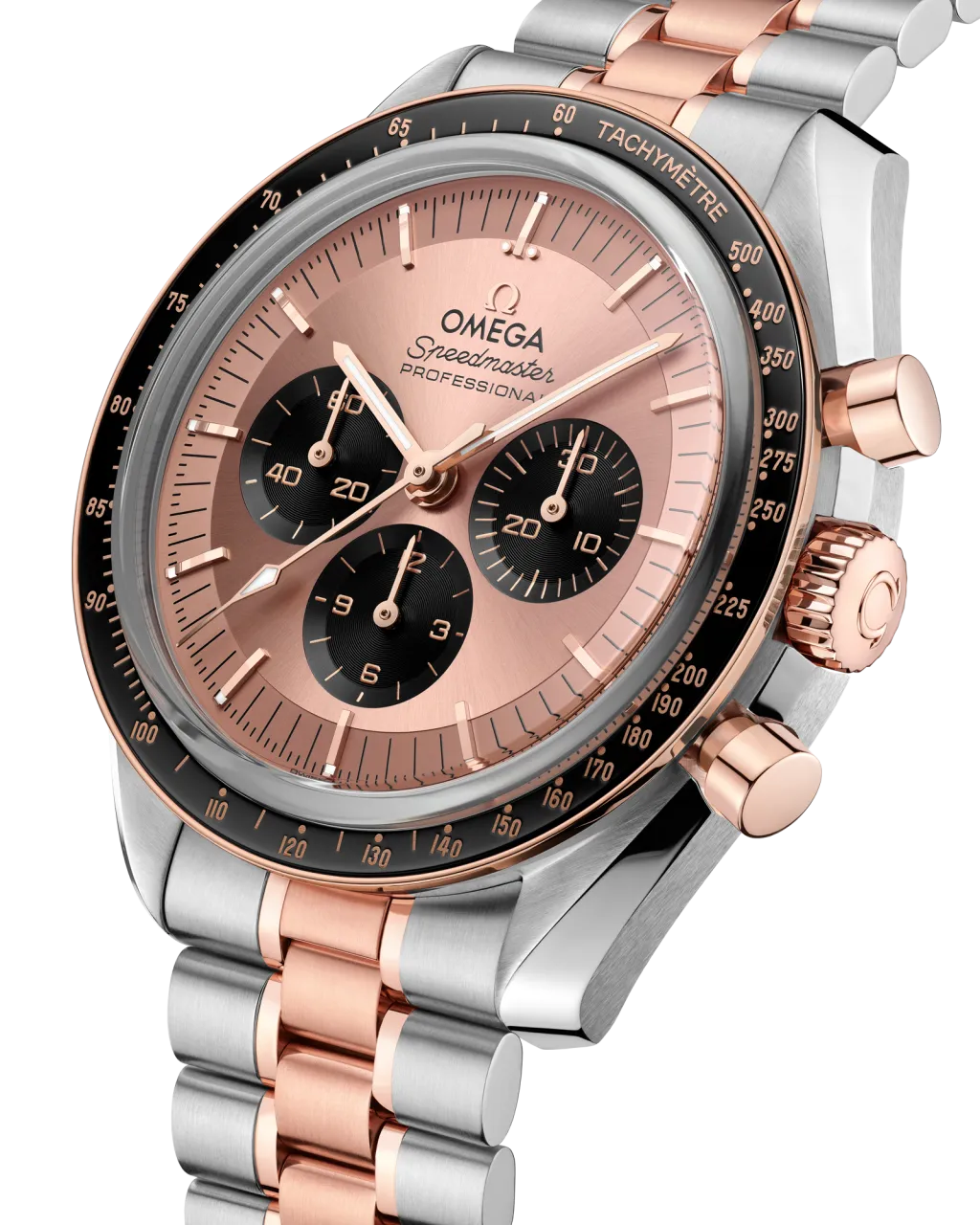 Omega Speedmaster Moonwatch Professional Sedna Gold 31020425099001 detay görseli 3