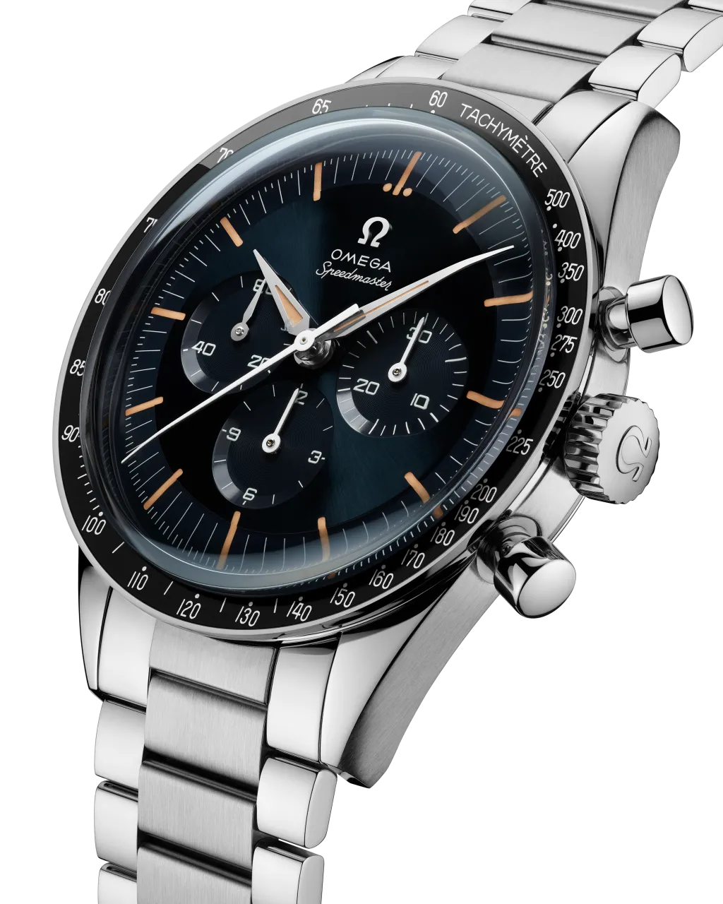 Omega Speedmaster First OMEGA in Space Blue Grey 31030405006001 detay görseli 3