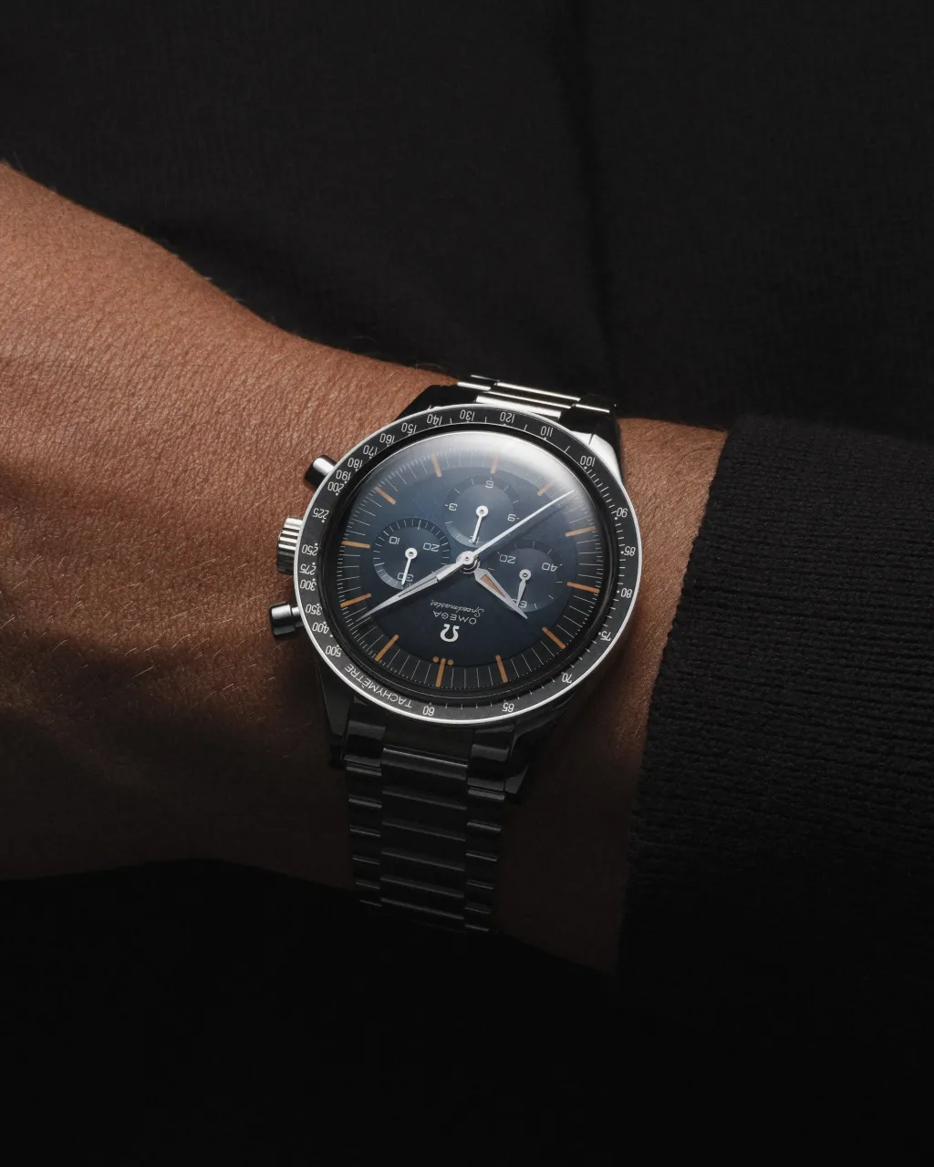 Omega Speedmaster First OMEGA in Space Blue Grey 31030405006001 detay görseli 4