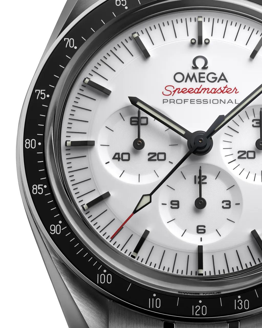 Omega Speedmaster Moonwatch Professional Otomatik Beyaz 31030425004001 detay görseli 2